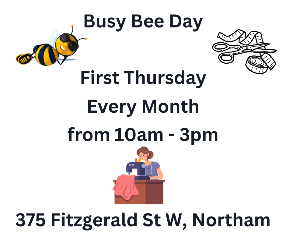 Monthly Busy Bee Day – Tap for more info